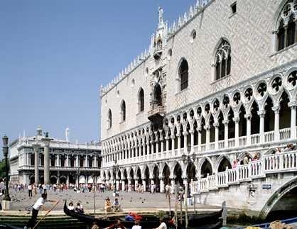 palacio ducal de venecia, fachada