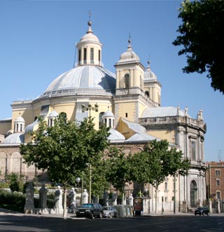 basilica san francisco el grande, en la latina, madrid