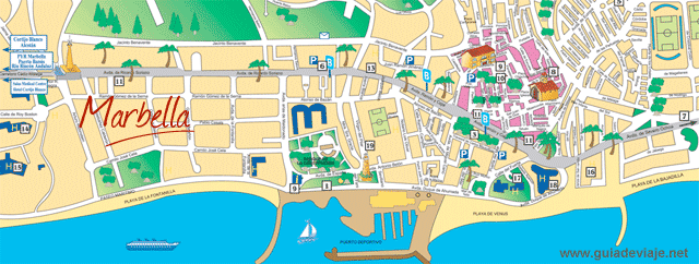 mapa de Marbella