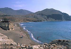 fotografía de Playa del Peñón Blanco, almeria, foto
