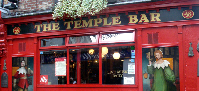 dublin, pub tipico irlandés