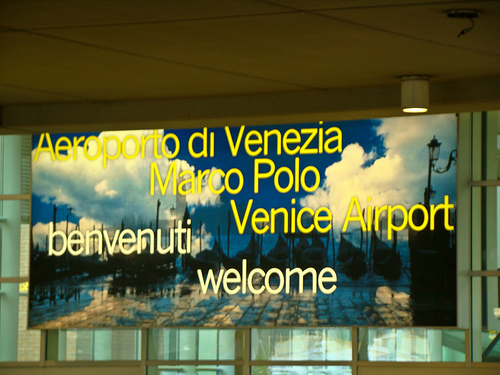 aeropuerto de venecia, marco polo