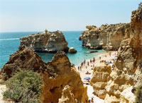 Playa de Sao Rafael, Albufeira, Algarve