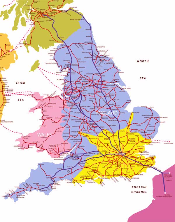 mapa de trenes de reino unido